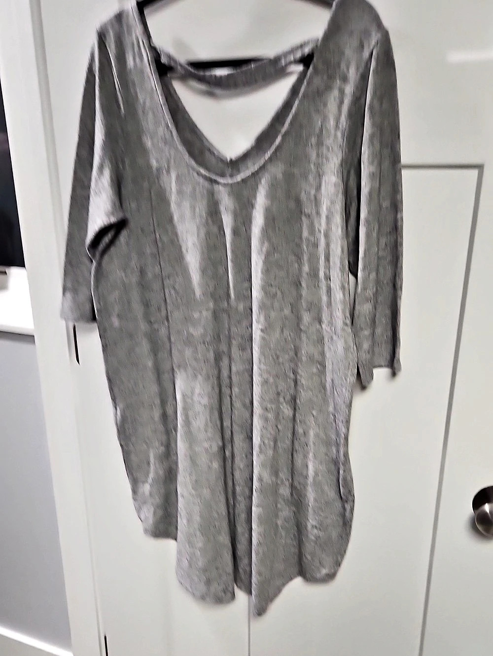 Torrid Gray V-Neck Tunic